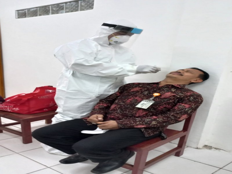 Foto Swab Antigen SMK Muhammadiyah 3 Tangerang Selatan