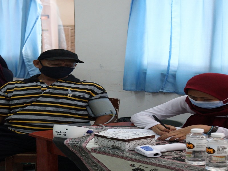 Foto Kegiatan Vaksin Covid-19 SMK Muhammadiyah 3 Tangerang Selatan