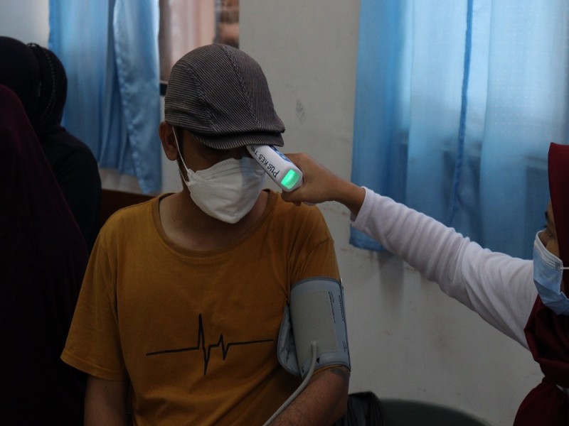 Foto Kegiatan Vaksin Covid-19 SMK Muhammadiyah 3 Tangerang Selatan