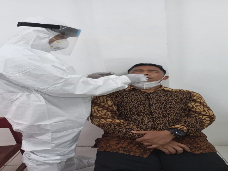 Foto Swab Antigen SMK Muhammadiyah 3 Tangerang Selatan