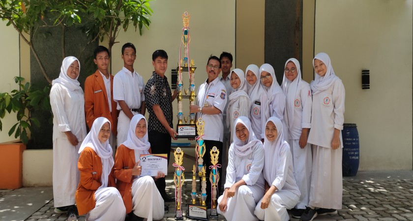 SMK Muhammadiyah 3 Tangsel Juara utama III dan juara KoPel ( Koempol Pelatih )