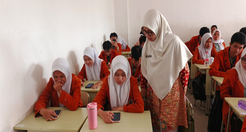Pengawas SMK Provinsi Banten Laksanakan Monitoring dan Evaluasi ASAT 2026 di SMK Muhammadiyah 3 Tangerang Selatan
