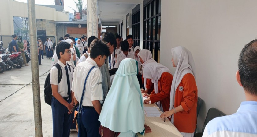 Semangat Baru di Hari Pertama Pengarahan Calon Siswa SMK Muhammadiyah 3 Tangerang Selatan