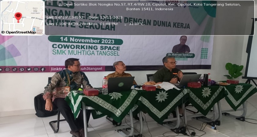 SMK Muhammadiyah 3 Tangerang Selatan Gelar Workshop Pengembangan Kerjasama Dengan Dunia Kerja